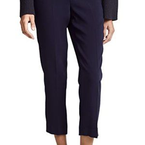 Theory Navy crop pull on pants